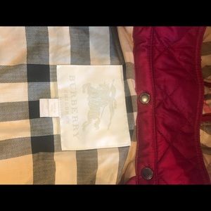 Children’s Burberry Jacket.  Size 2Y